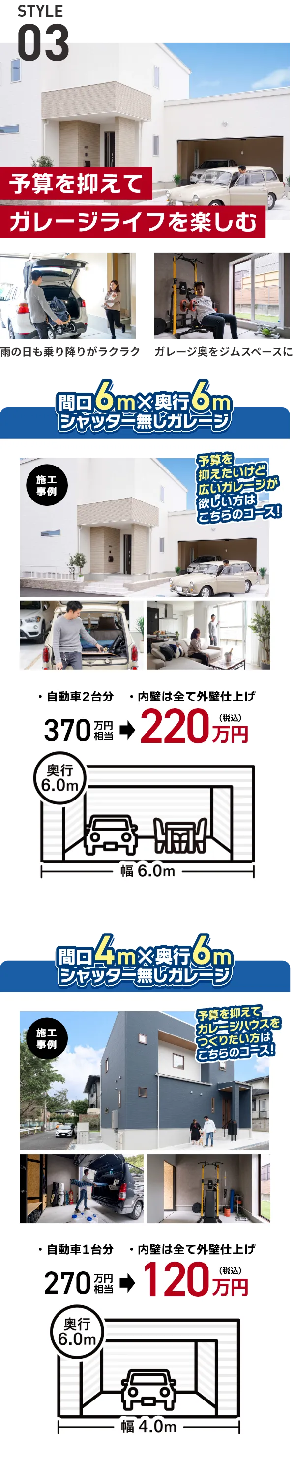 STYLE03 予算を抑えてガレージライフを楽しむ