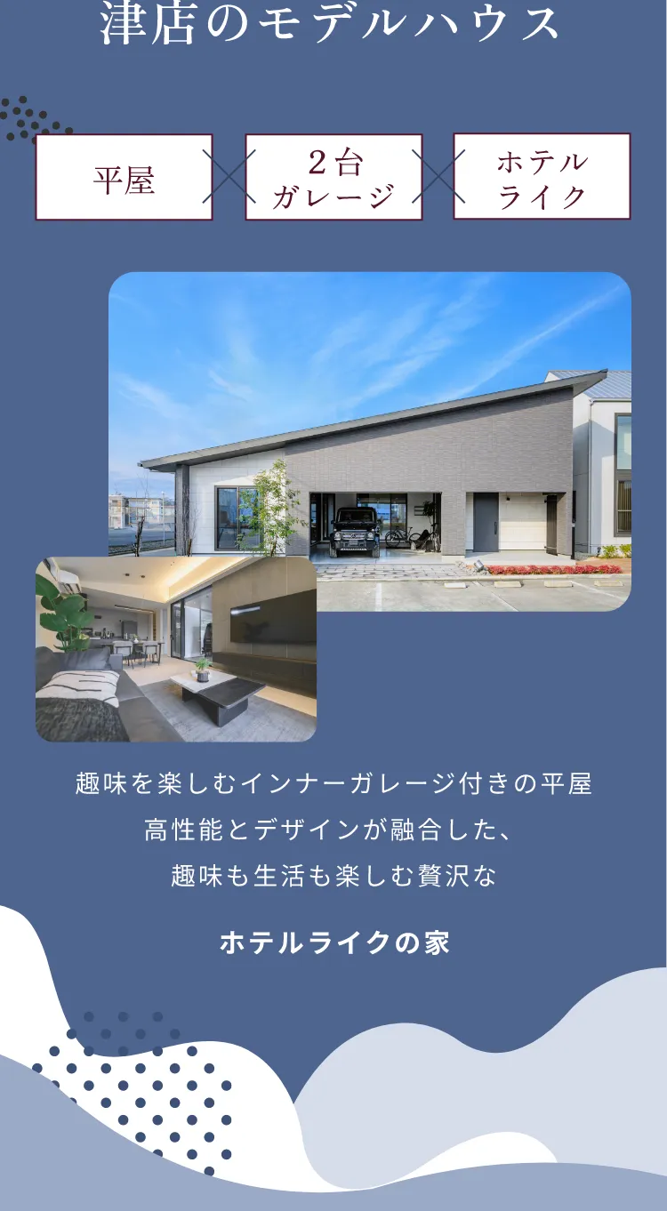 津店のモデルハウス